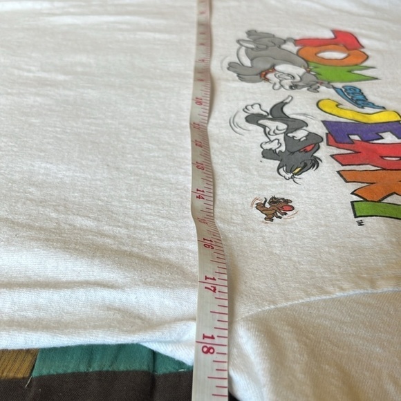 Tom & Jerry Cotton Vintage Inspired Short Sleeved Tee Shirt - Picture 8 of 9